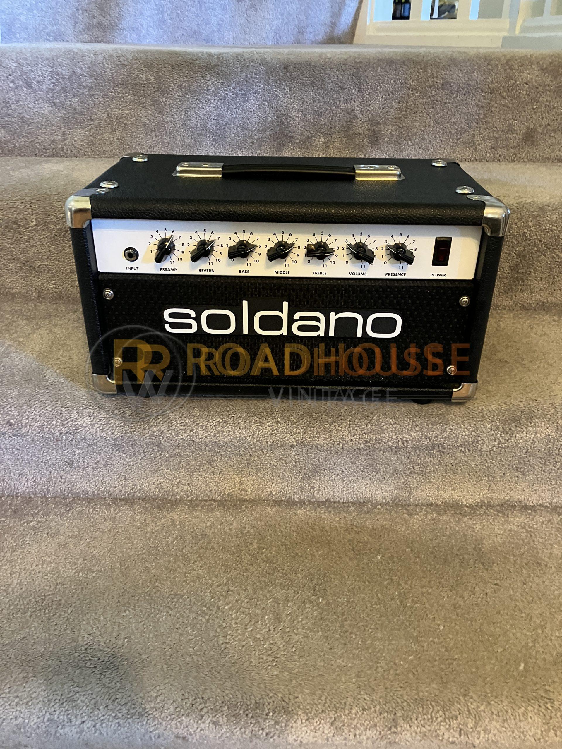 Soldano Astroverb 16 Tube Amp Guitar Head Roadhouse Vintage Guitars 4581