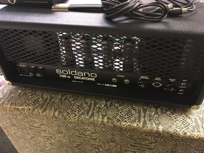 Soldano Decatone 3-Channel Tube Amp 100 Watt Head - Image 3