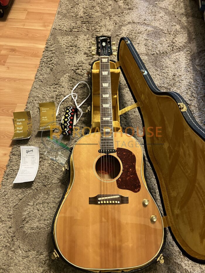 2006 Gibson Lennon J-160E Peace Acoustic Electric Limited Edition 261/750 Montana Made!