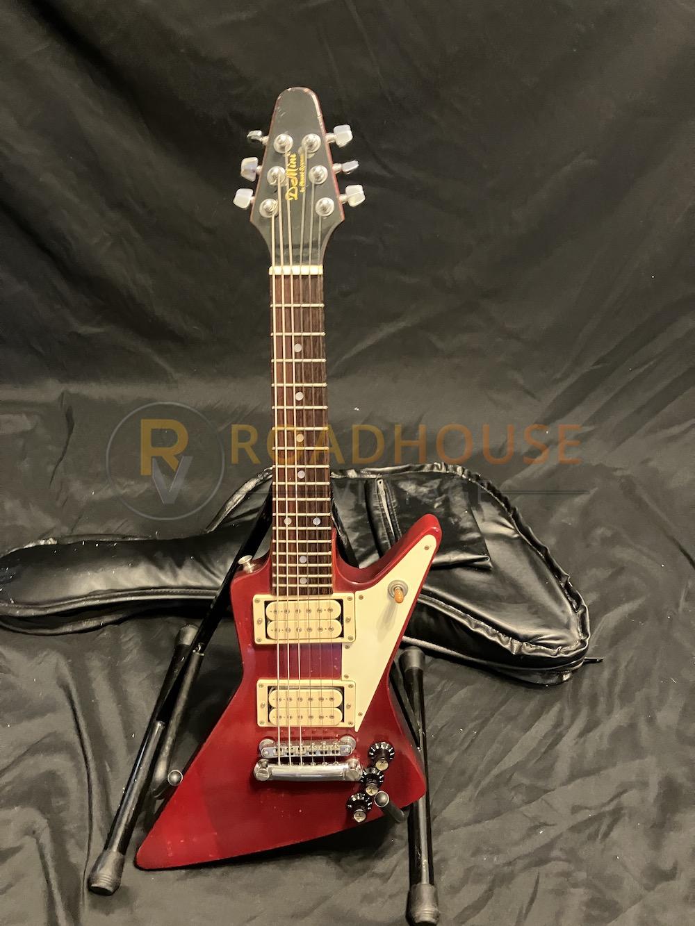 1980 Phased Systems D-Mini Explorer Guitar W/Original Case-Rare & Awesome!